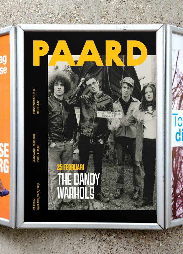 Paard Den Haag - poster