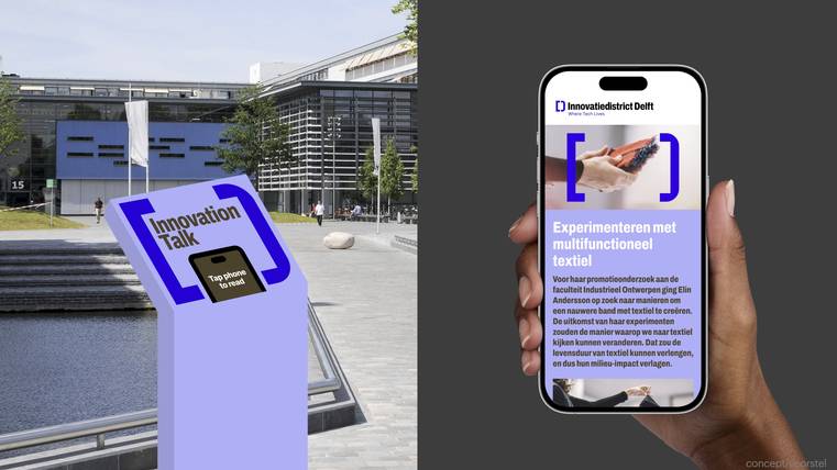 Concept for Innovation district Delft