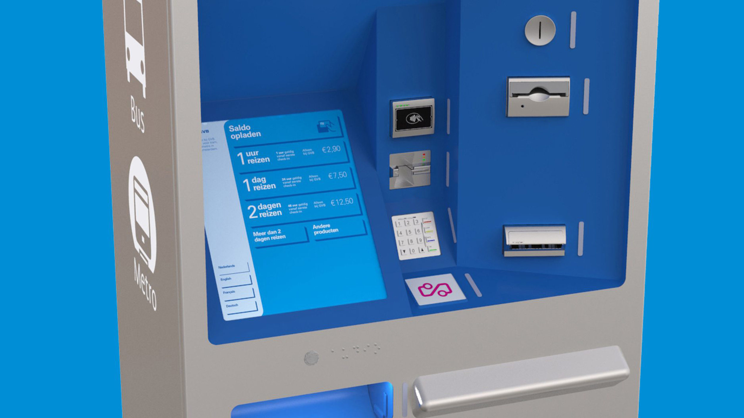 Design GVB kaartverkoopautomaat