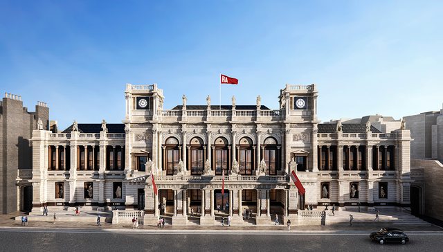 Royal Academy London - north facade