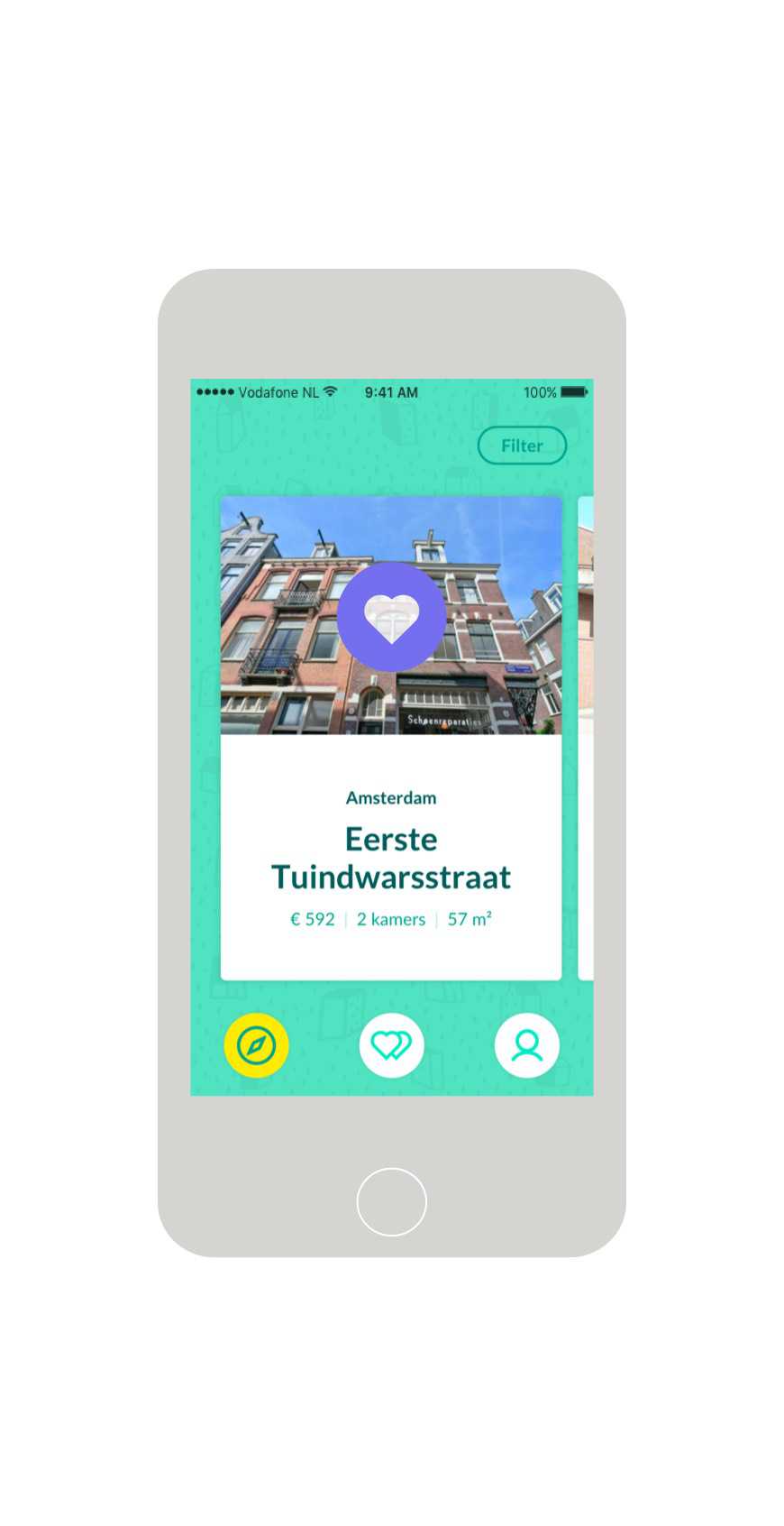 HuisjeHuisje flow op mobiel