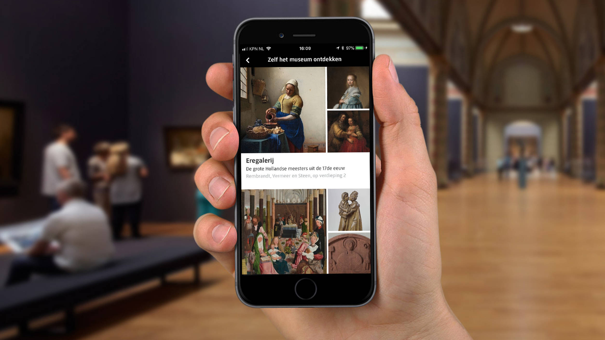Rijksmuseum  app - design Fabrique