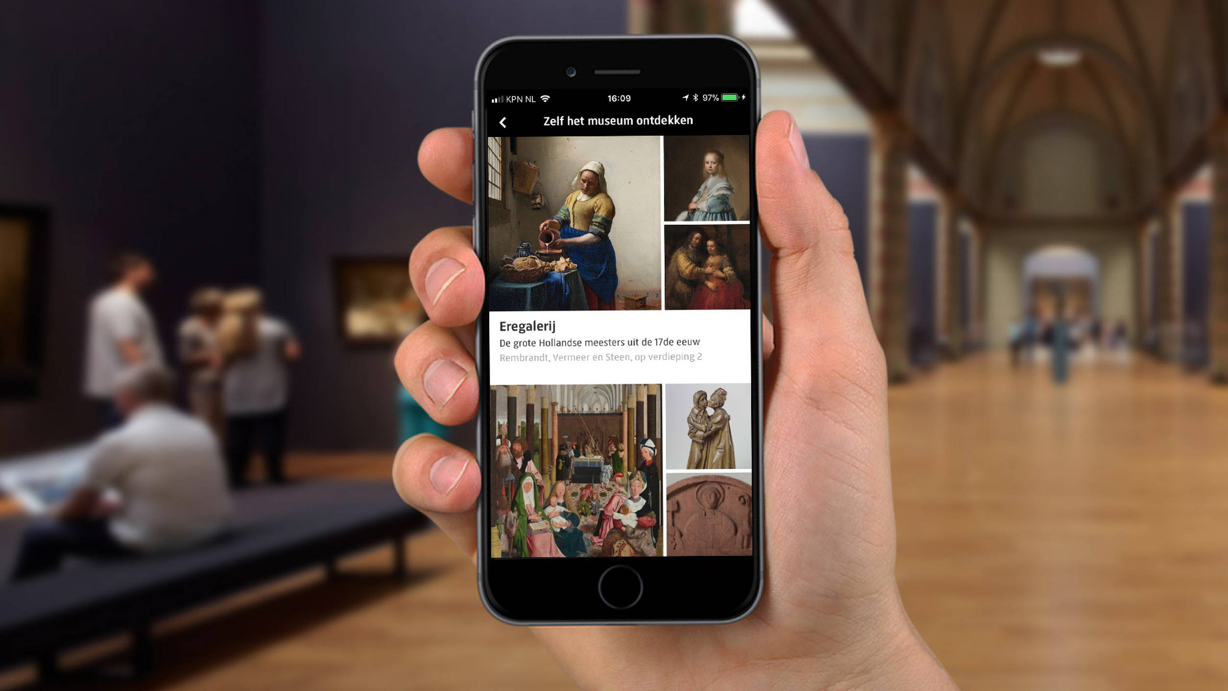 Rijksmuseum app - design Fabrique