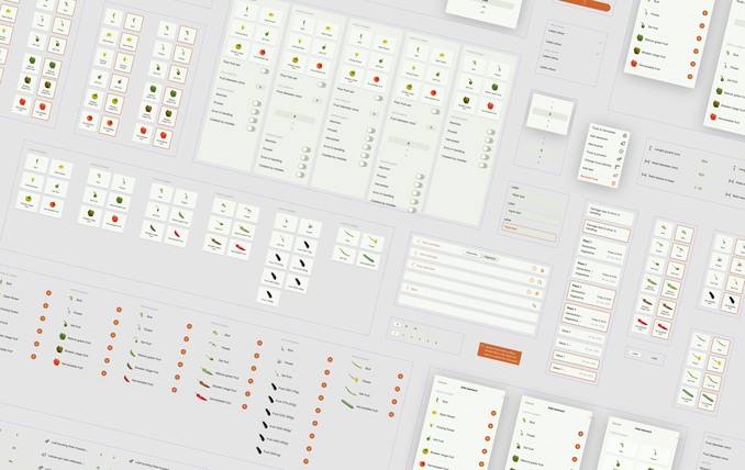 Design system Source.ag app